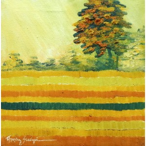 Ayesha Siddiqui, 12 x 12 Inch, Oil on Canvas,  Landscape Painting, AC-AYS-055